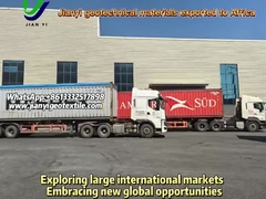 Jianyi bahan geoteknik diekspor ke Afrika