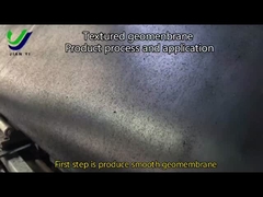 Geomembrane permukaan yang kasar