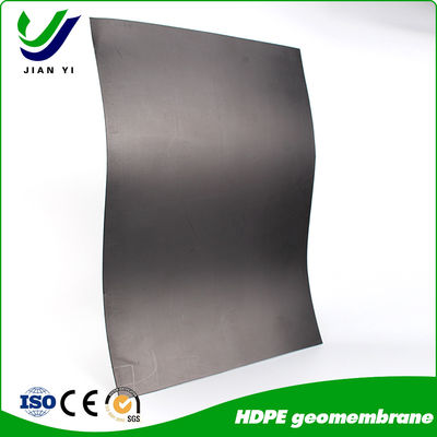 Anti-seepage HDPE Smooth Geomembrane Untuk Proyek Pertanian Liner Kolam Ikan Lebar 1m-9m Panjang 30-100m Ketebalan> 0.5mm