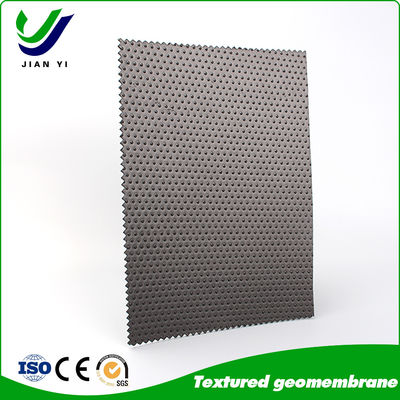 6m-8m lebar tahan UV High Friksi HDPE tekstur Geomembrane Liner untuk lereng dan anti seepage Proyek