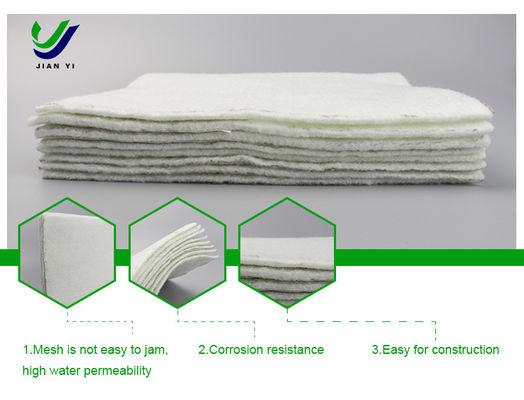 Serat Staple Non Woven Geotextile Ringan Untuk Filtrasi