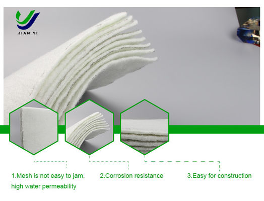 Kain Pemisahan Geotekstil Staple untuk Tumpukan Limbah dan Pabrik Pengolahan Air Limbah
