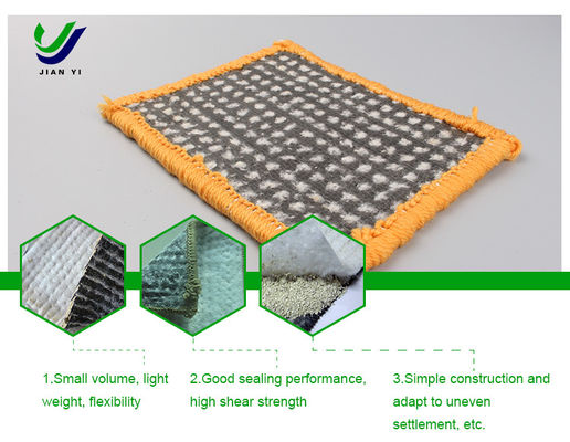 Bentonite Geotextile Clay Liner Non Toxic Resistant Chemical
