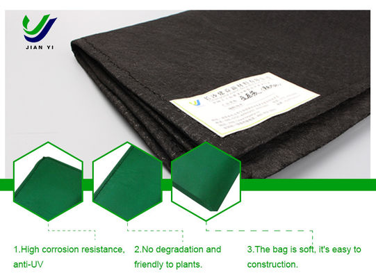 Polypropylene Dan Polyester Serat Geofabric Tas Untuk Perlindungan Slope Culvert
