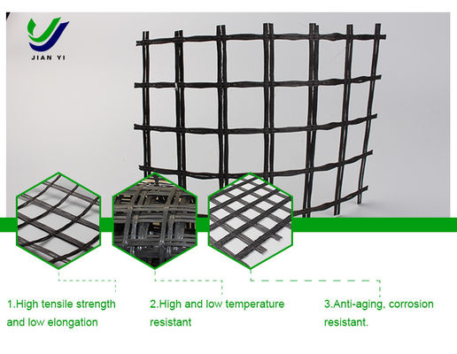Yayasan Memperkuat Geogrid Serat Kaca Untuk Teknik Kereta Api