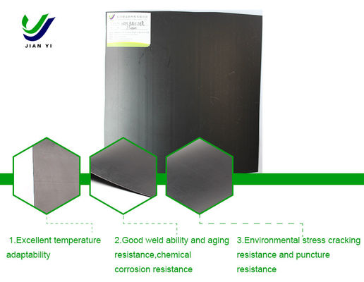 Geomembrane halus HDPE khusus untuk solusi waterproofing yang tahan lama