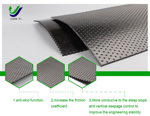 Geomembrane HDPE Rough Multi-Purpose untuk Tumpukan Limbah dan Penyimpanan Limbah