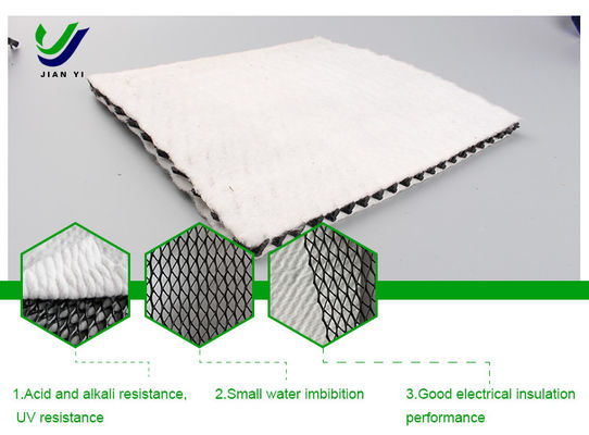 Geonet Komposit Tiga Dimensi 200g/m2 Untuk Sistem Drainase dan Perlindungan