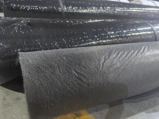 Geotekstil Serat Panjang Hitam yang Tahan Asam dan Alkali untuk Perlindungan Lingkungan