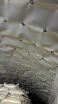 HDPE Geomembrane Liner Layer Waterproof Untuk Torowongan Dan Pembangunan Bawah Tanah