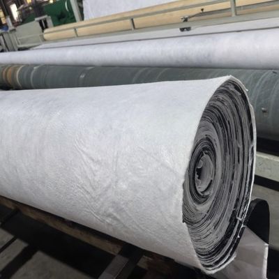 Geomembrane senyawa kekuatan tarik tinggi dengan Geotextile PE Film dan metode pemasangan pengelasan EVA