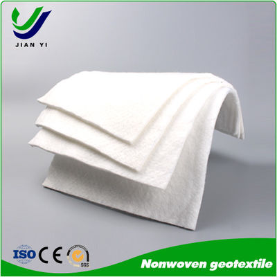 PET Polyester Chips Nonwoven Geotextile untuk Tailings Danau dan Landfill Lebar 1m-6.6m Kekuatan Patah KN/m ≥ LD/TD 4.5-40