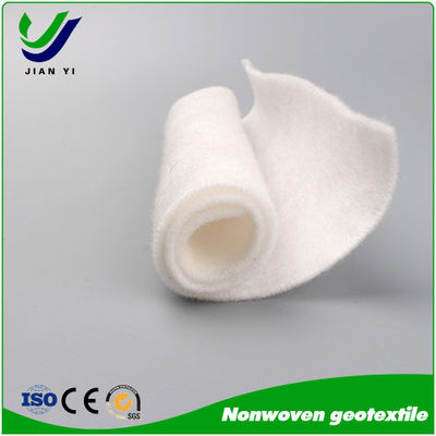 Geotekstil Non-Woven Polyester dengan panjang tinggi dengan berat 100-800g/m2 dan ketahanan asam dan alkali yang sangat baik untuk teknik sipil tugas berat