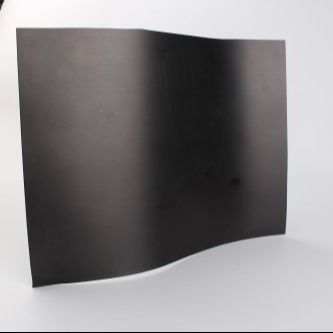 Geomembrane tahan air HDPE halus untuk tempat pembuangan sampah dan limbah