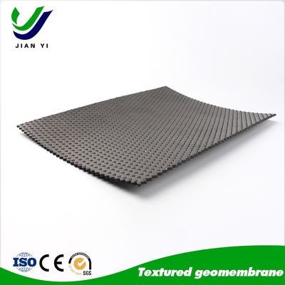 Geomembrane bertekstur HDPE dengan struktur titik kolom anti geser dan erosi
