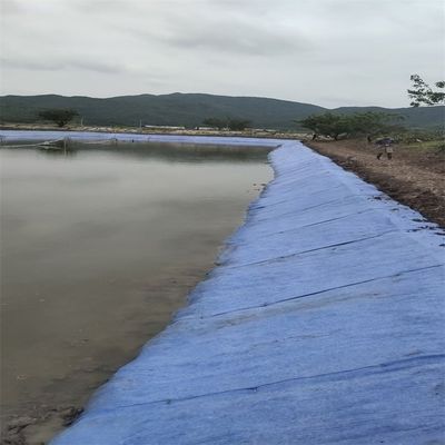 4m Lebar Serat Tekstil Cement Blanket Waterproofing Solusi untuk Proyek Akuakultur