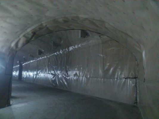 Geomembrane Polyethylene HDPE Densitas Tinggi Untuk Proyek Anti-Seepage Terowongan