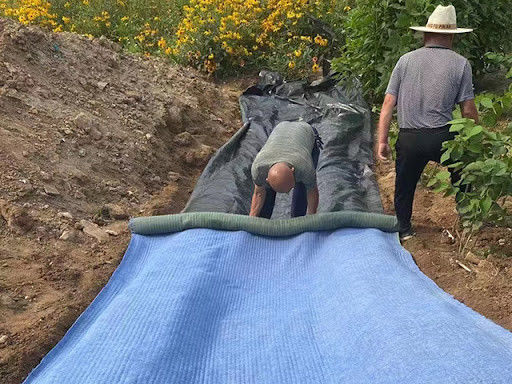 Alternatif premium untuk semen Selimut Solusi tahan lama Untuk kolam ikan Dan perlindungan lereng Proyek 20m-50m Panjang