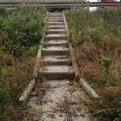 Selimut semen tahan korosi untuk saluran drainase industri - 4m lebar heavy-duty liner