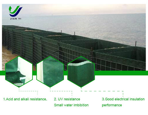 Kantong Geotekstil EcoBags Serat Polyester/Polypropylene untuk Pengendalian Erosi Lanskap