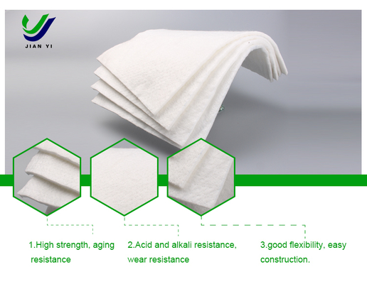 Geotekstil Nonwoven Filamen Panjang Kekuatan Tinggi untuk Separasi • Filtrasi Unggul • Ketahanan Rekayasa