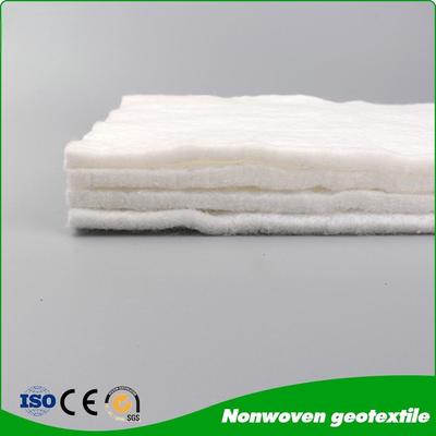 Resistensi asam dan alkali di tempat pembuangan limbah Filament panjang yang sangat baik Nonwoven Geotextile Kekuatan tinggi Pemisahan Filtrasi Superior Durabilitas rekayasa