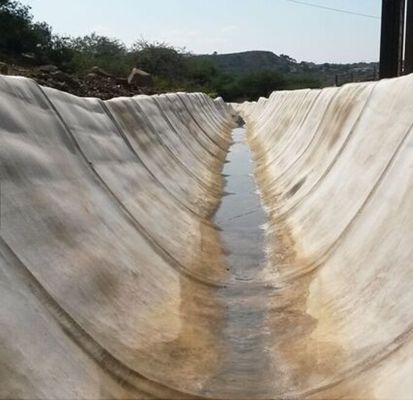 Selimut semen cepat kering fleksibel dengan lebar 4m untuk perlindungan lereng dan penguatan tanah