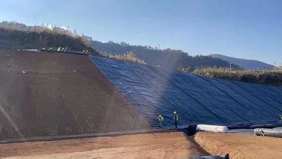 Bahan Permeable HDPE Geomembrane halus untuk Filtrasi dan Isolasi