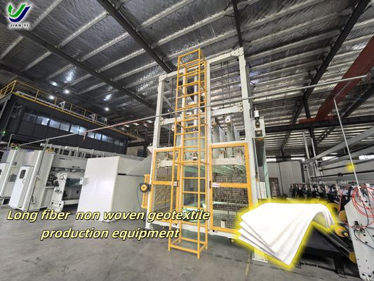 Geotekstil Serat Panjang Standar ASTM dengan Kekuatan Tarik Tinggi untuk Konstruksi Jalan