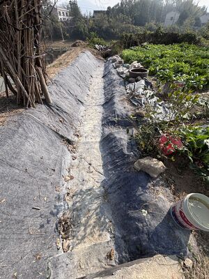 Selimut Semen Pengeras Cepat Panjang 20m-50m dengan Serat Tekstil dan Bubuk Semen untuk Penguatan Tanah yang Kuat