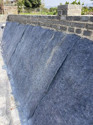 Cement Blanket for Slope Protection - Anti-Erosion Solution for Hillsides, Embankments & Road Slopes