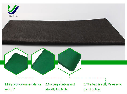 Tas Ekologis Serat Poliester dengan Kekuatan Putus 4.5KN/M untuk Penghijauan dan Perlindungan Lereng Ukuran 80mm x 50mm