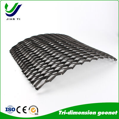Geogrid Baja Tahan UV Beban Berat 30-120KN/m untuk Penguatan Pondasi Jalan